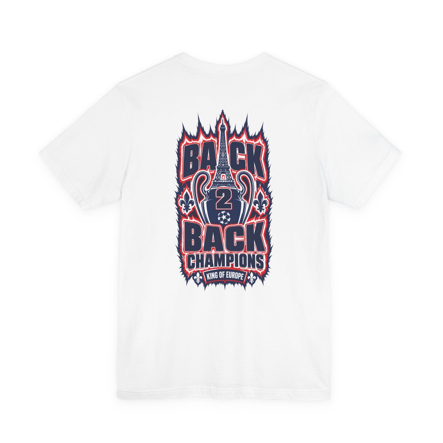 Back 2 Back Champions T-Shirt — Retro Sports Victory Tee