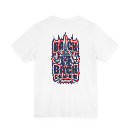 Back 2 Back Champions T-Shirt — Retro Sports Victory Tee