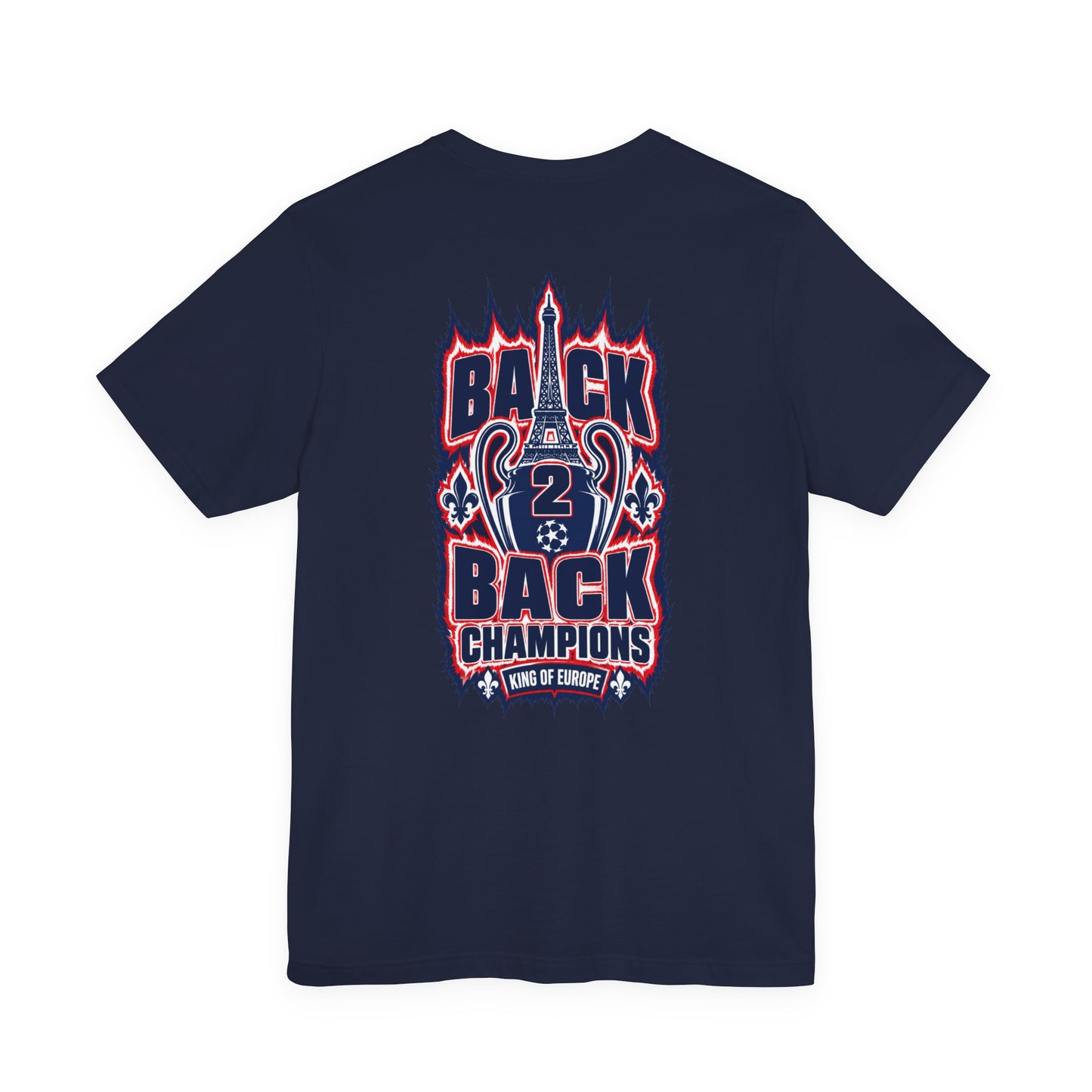 Back 2 Back Champions T-Shirt — Retro Sports Victory Tee